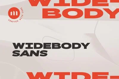 Widebody Sans Font