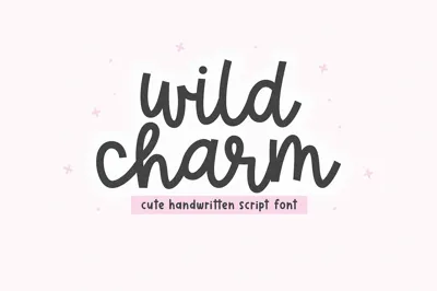 Wild Charm | Cute Script Font Free Download