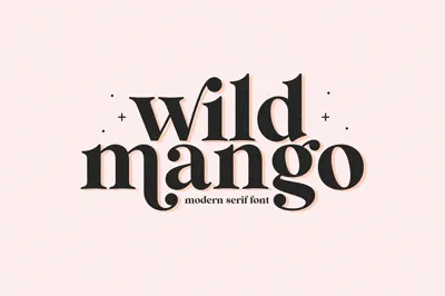 Wild Mango | Modern Serif Font Free Download