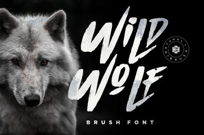 Wild Wolf - Brush Font Free Download