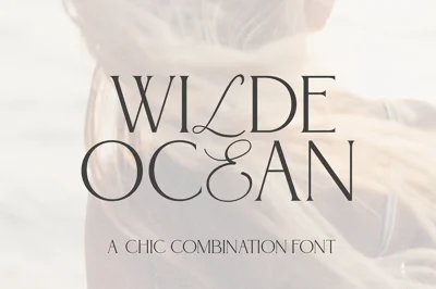 Wilde Ocean | Calligraphy Serif Font