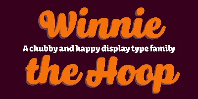 Winnie The Hoop Font