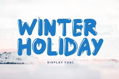 Winter Holiday - Playful Font Free Download