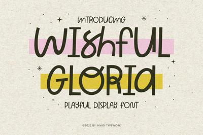 Wishful Gloria - Playful Curly Font Free Download