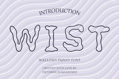 WIST - funny handwriting font Free Download