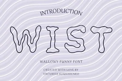 WIST - funny handwriting font