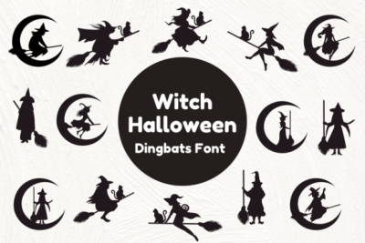 Witch Halloween Font