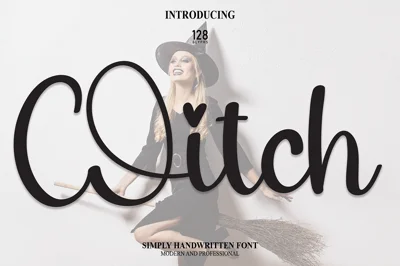 Witch | Script Font