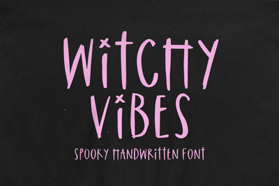 Witchy Vibes | Spooky Halloween Font Free Download