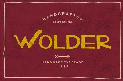 Wolder Typeface