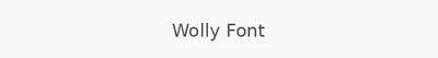 Wolly Font
