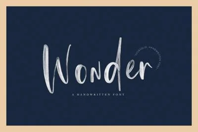 Wonder | SVG Font