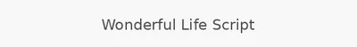 Wonderful Life Script