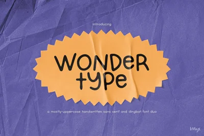 Wondertype — A Font Duo