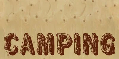Wood Font Four