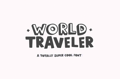 World Traveler | Handwritten Font Free Download