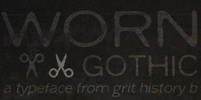 Worn Gothic Free Download