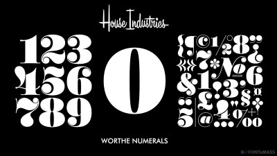 Worthe Numerals Font