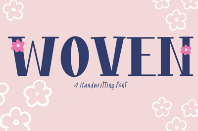 Woven font Free Download