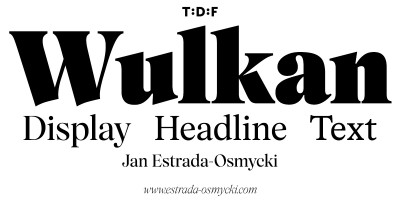 Wulkan Font