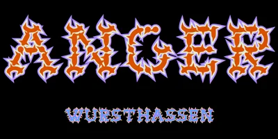 Wurst Hassen Font