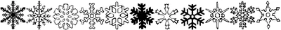 Ww Flakes Font