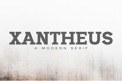 Xantheus Serif Font Family Free Download