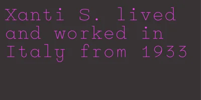 Xanti Typewriter Variable Font