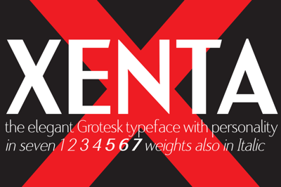 Xenta Sans fonts Free Download