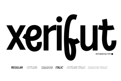 Xerifut - Sans Display Font