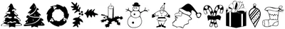 Xmas Dings Font