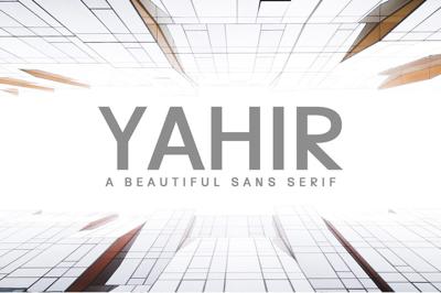 Yahir Sans Serif Font Family Free Download