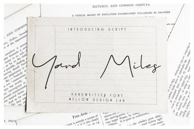 Yard Miles script