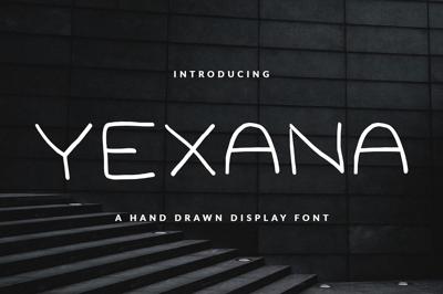 YEXANA FONT FOR HEADER & BOOK Free Download