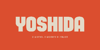 Yoshida Sans Free Download