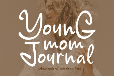 Young Mom Journal Font