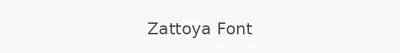 Zattoya Font