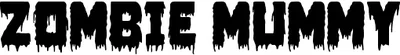 Zombie Mummy Font