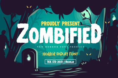 Zombified - Horror Font Free Download