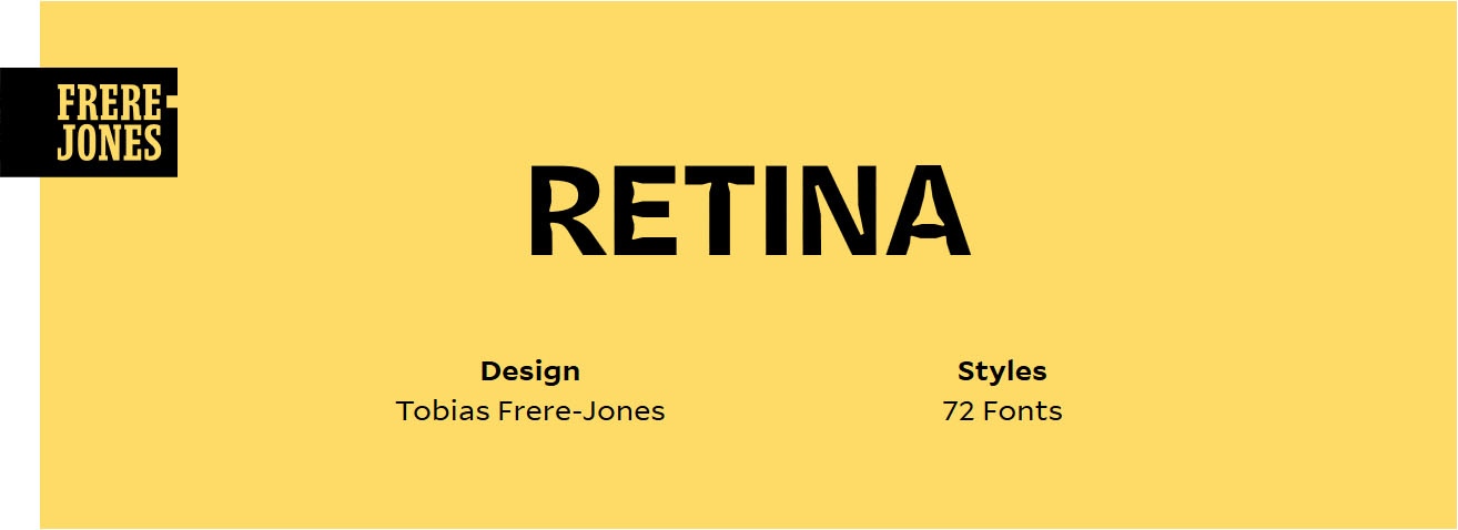 Retina Font Free Download