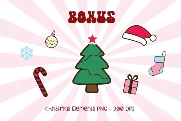 Retro Christmas Christmas Font Font