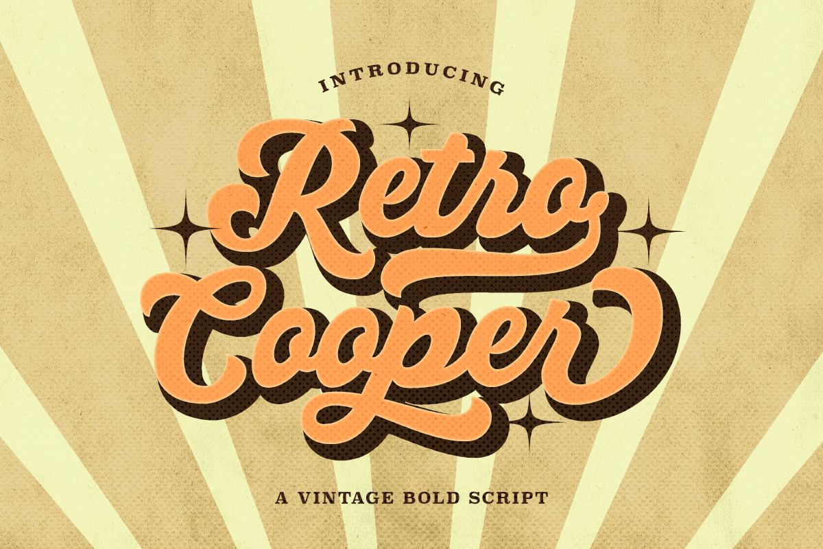 Retro Cooper - Vintage Bold Script Free Download Free Download