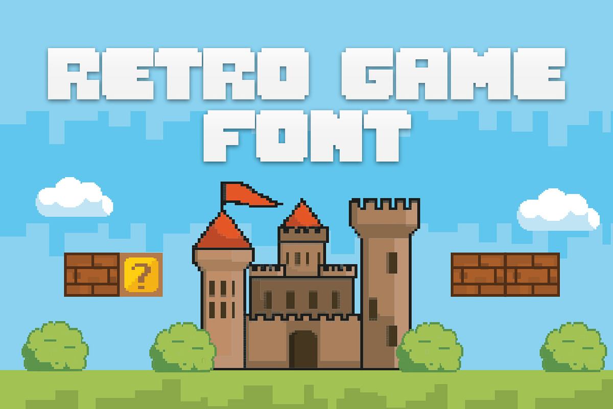 Retro Game Font Free Download Free Download