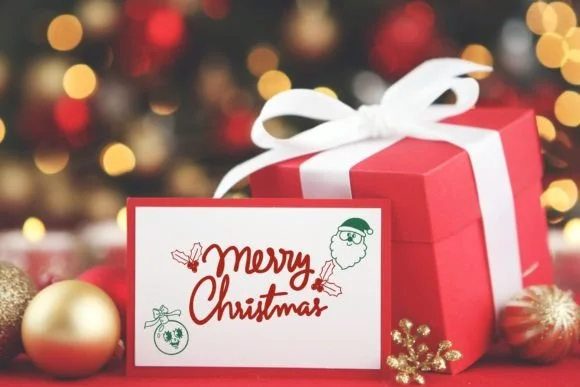 Retro Groovy Christmas Font