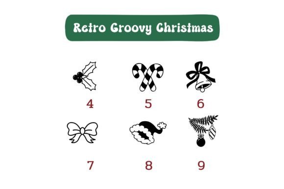 Retro Groovy Christmas Font Free Download