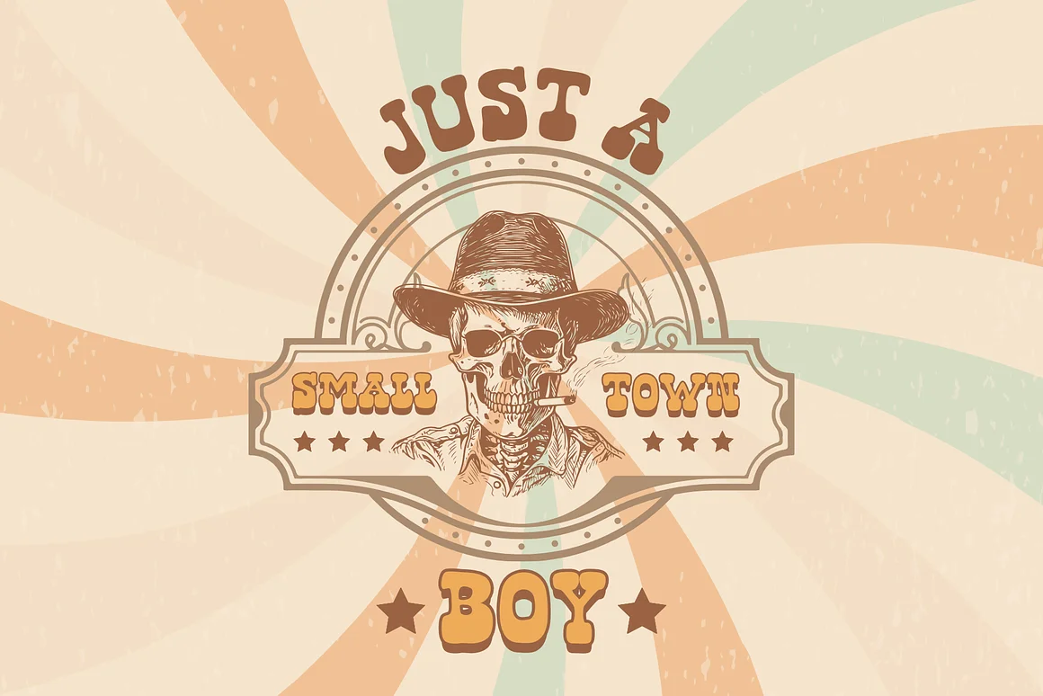 Retro Western is a Western Font