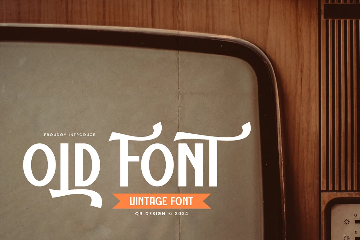 Retrolef - Vintage & 1980s Font
