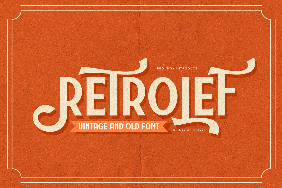 Retrolef - Vintage & 1980s Font Free Download