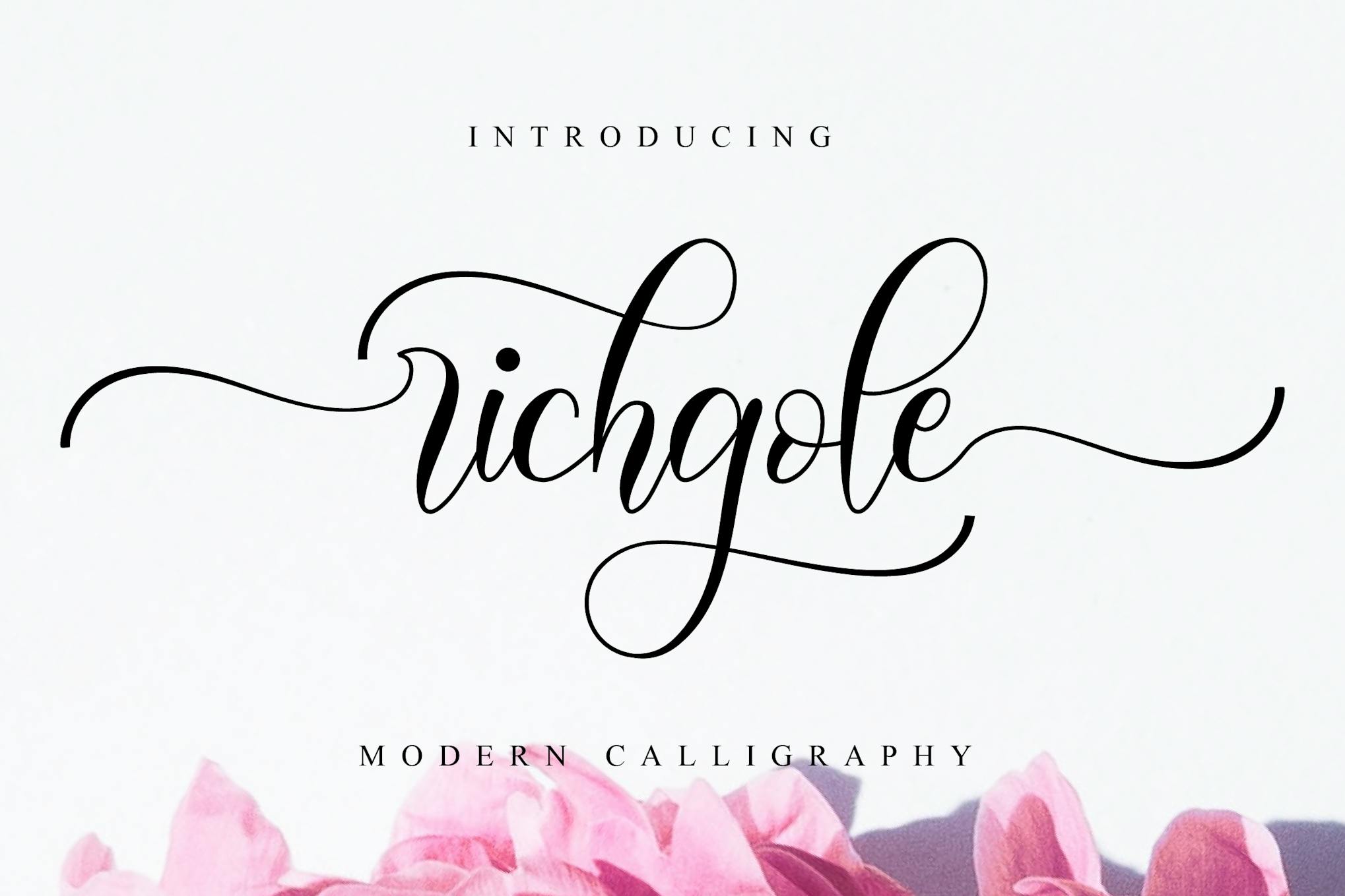 Richgole - Wedding Font Free Download