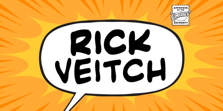 Rick Veitch Font Free Download